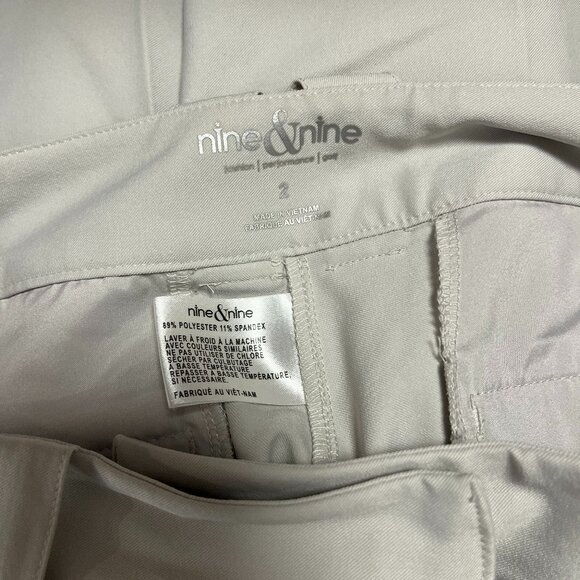 Nine & Nine Women's Solid Fashion 11 Inch Golf Short - Size 2 - NWT - Picture 4 of 4